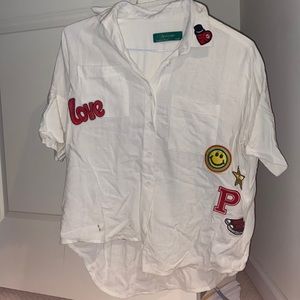 Signature8 Patched Shirt Size S